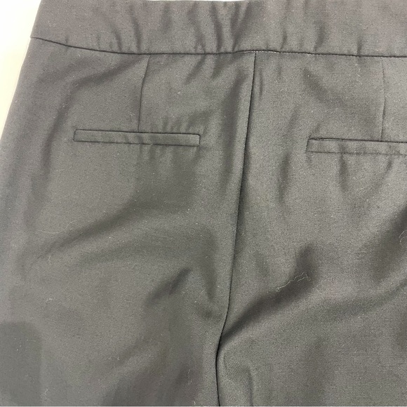 J CREW COLLECTION Full-Length Wide-Leg Tuxedo Pant Italian Wool NWOT BLACK Sz 2 - Picture 13 of 16